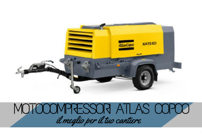 Motocompressori Atlas Copco: l’eccellenza in un cantiere