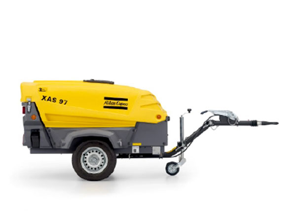 Noleggio motocompressori Atlas Copco